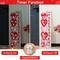Glitzhome® 36" Valentine's Lighted Wooden Stacked Heart Porch Decor with Timer